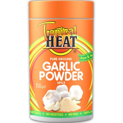 TROPICAL HEAT GARLIC POWDER 100G - Bulkbox Wholesale