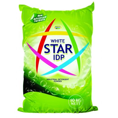 WHITE STAR INDUSTRIAL WASHING POWDER BAG 10KG - Bulkbox Wholesale