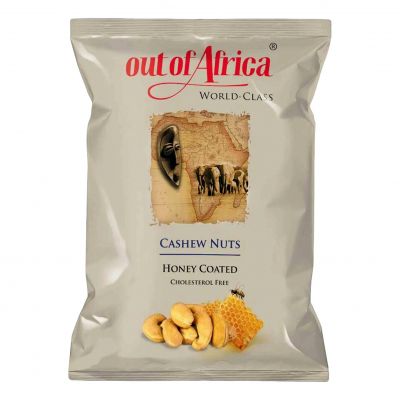 OUT OF AFRICA HONEY-COATED CASHEW KERNELS 50G - Hypa Africa