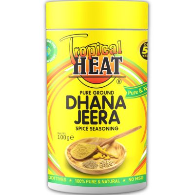 TROPICAL HEAT DHANA JEERA 100G - Bulkbox Wholesale
