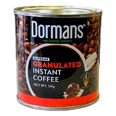 DORMANS GRANULATED INSTANT COFFEE 50G - Bulkbox Wholesale