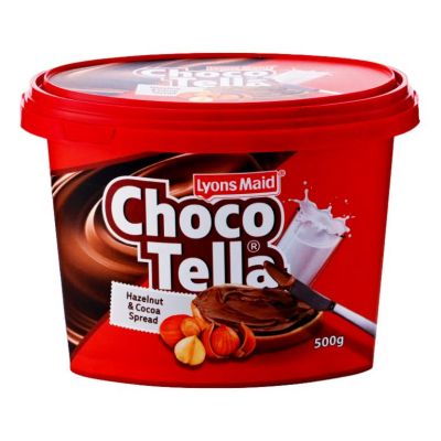 LYONS MAID CHOCOTELLA TUB 500G - Bulkbox Wholesale