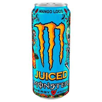 MONSTER MANGO LOCO ENERGY DRINK 500ML - Bulkbox Wholesale