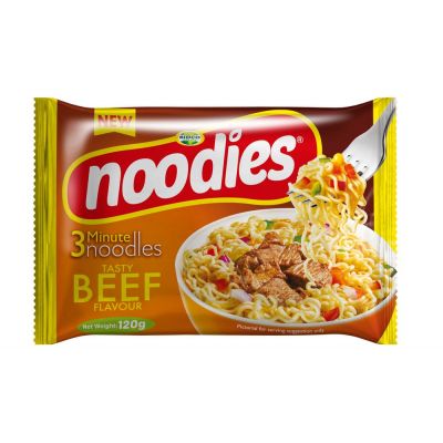 NOODIES INSTANT NOODLES BEEF 120G - Bulkbox Wholesale