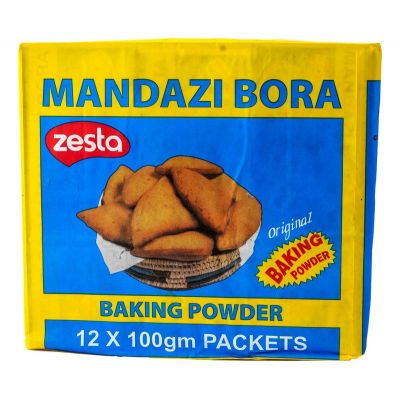 ZESTA MANDAZI BORA BAKING POWDER 100G - Bulkbox Wholesale