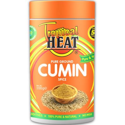 TROPICAL HEAT CUMIN SEEDS GROUND 100G - Bulkbox Wholesale