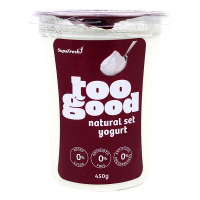 TOO GOOD NATURAL SET YOGHURT 450G - Hypa Africa
