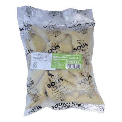 SOUS CHEF VEGETABLE SAMOSA 25'S 40G - Hypa Africa