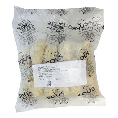 SOUS CHEF PREMIUM SWEET POTATOES CROQUET BOAT SHAPE 25'S 20G - Hypa Africa