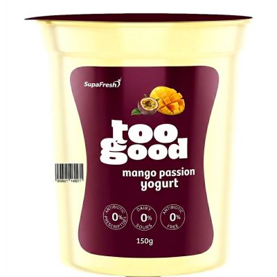 TOO GOOD MANGO PASSION YOGHURT 150G - Hypa Africa
