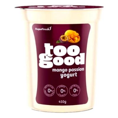 TOO GOOD MANGO PASSION YOGHURT 450G - Hypa Africa