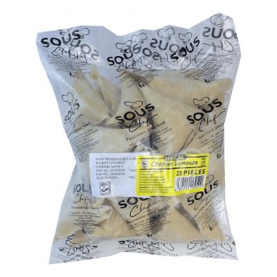 SOUS CHEF CHICKEN SAMOSA LARGE 25'S 30G - Hypa Africa