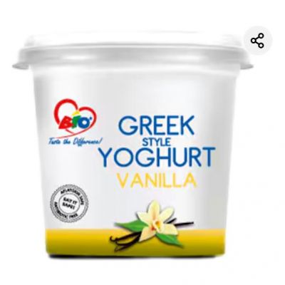 BIO GREEK STYLE YOGHURT VANILLA 1L - Hypa Africa