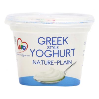 BIO GREEK STYLE YOGHURT NATURE PLAIN 200ML - Bulkbox Wholesale