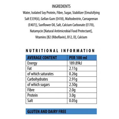 NUZIWA SOYA MILK ORIGNAL 1L - Bulkbox Wholesale